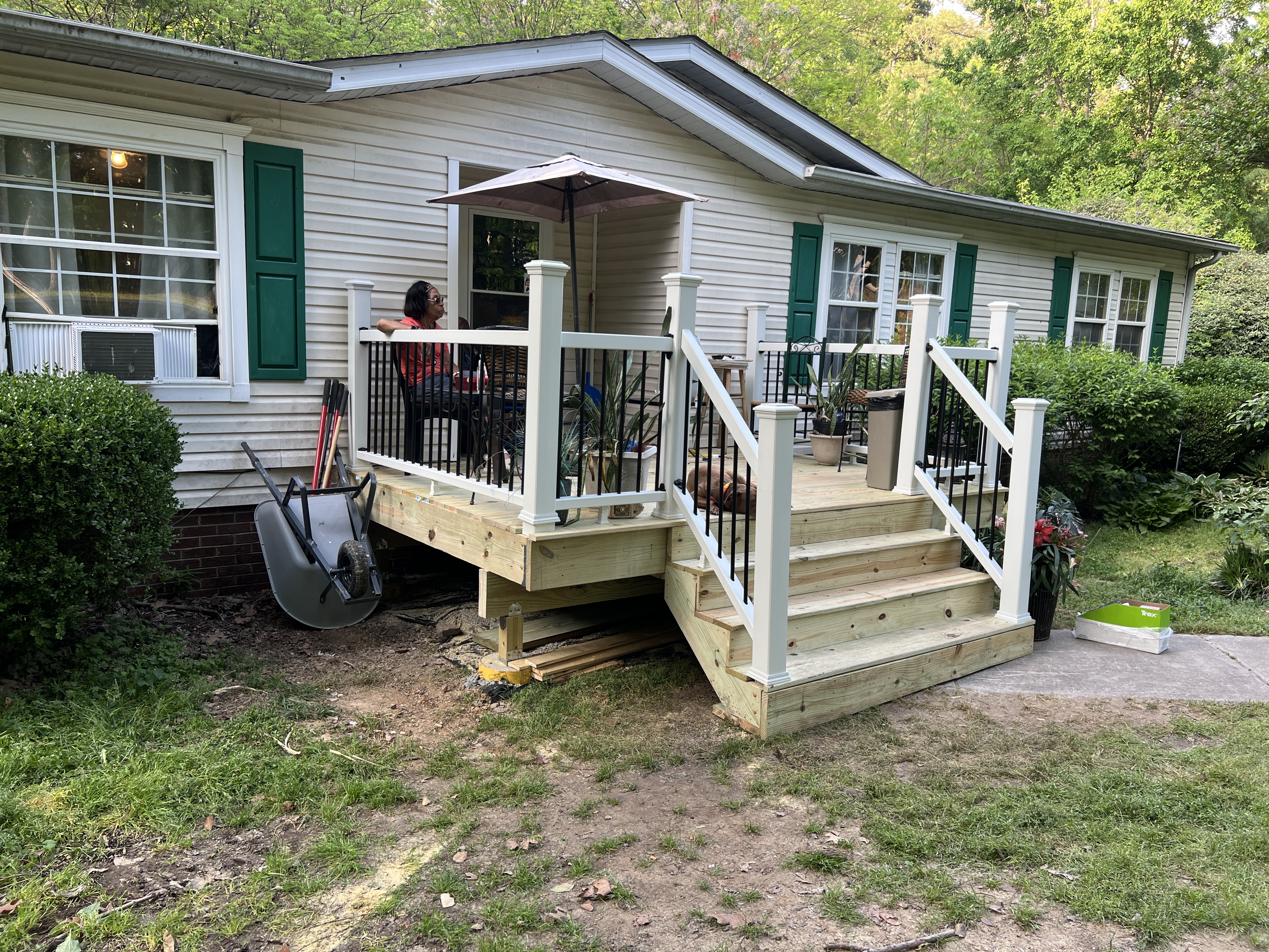 Front porch rebuild