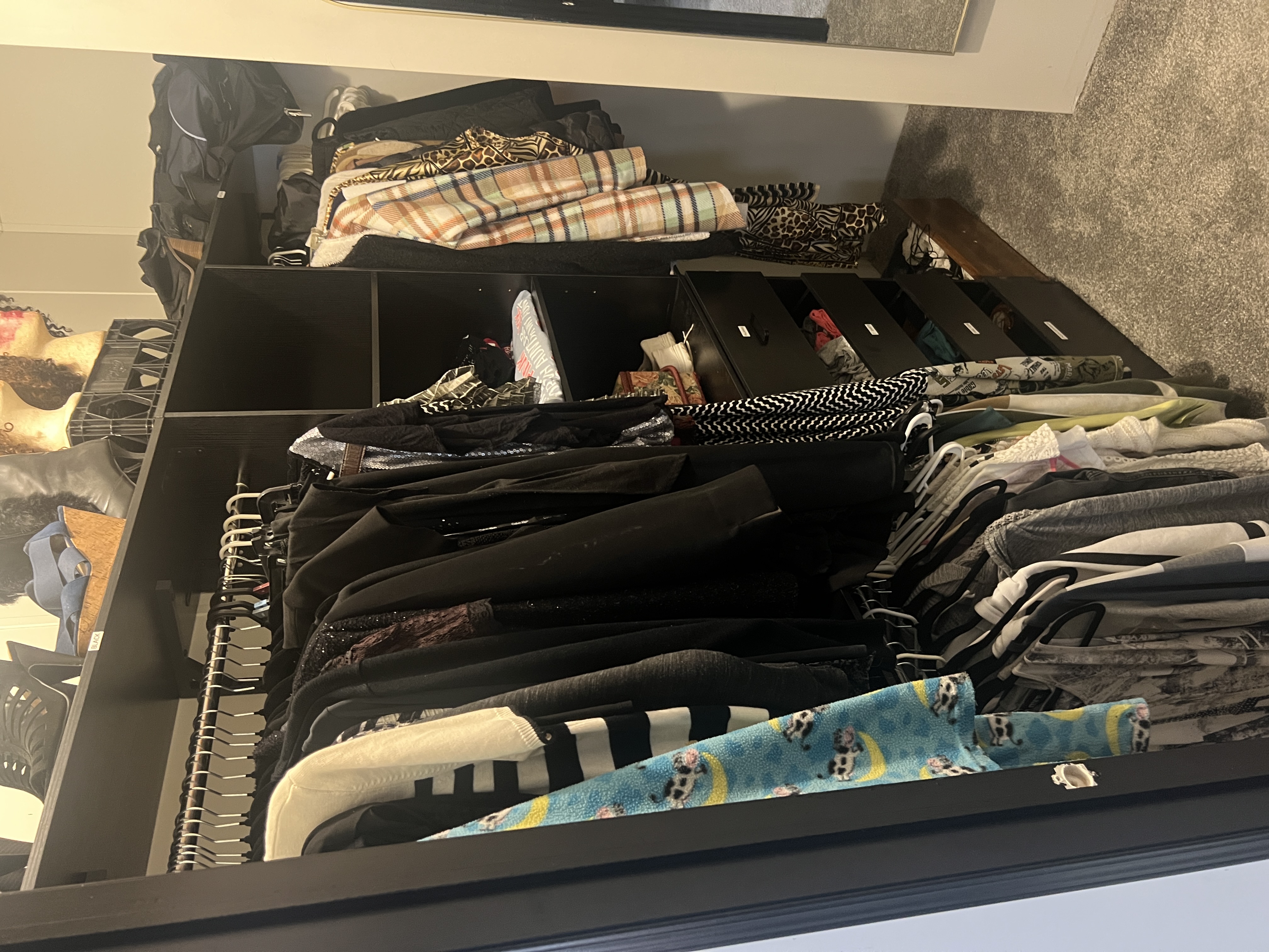 Closet installation