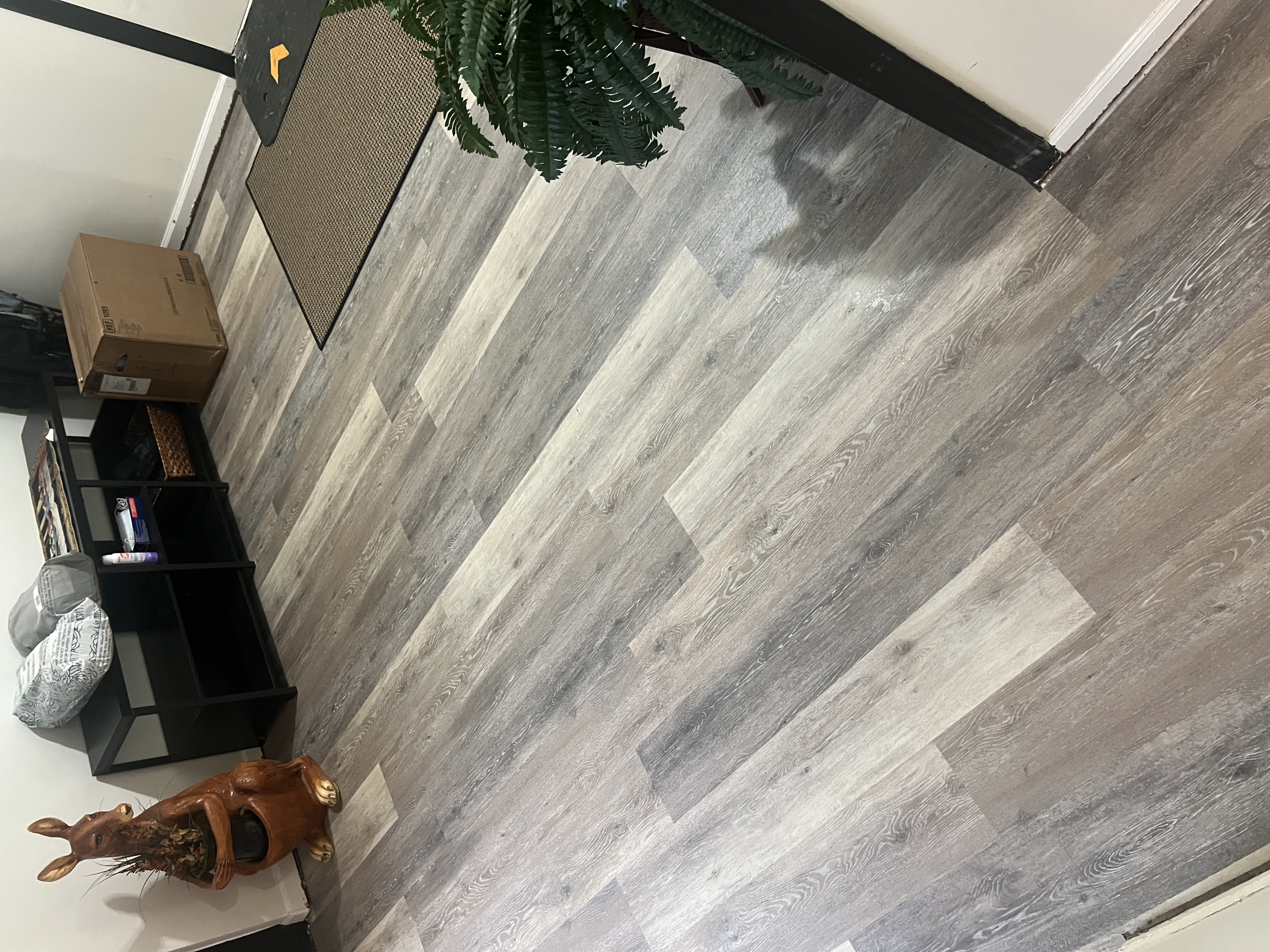 LVP flooring installation — Luxury Vinyl Plank Flooring by Carolina Home Surgeons
